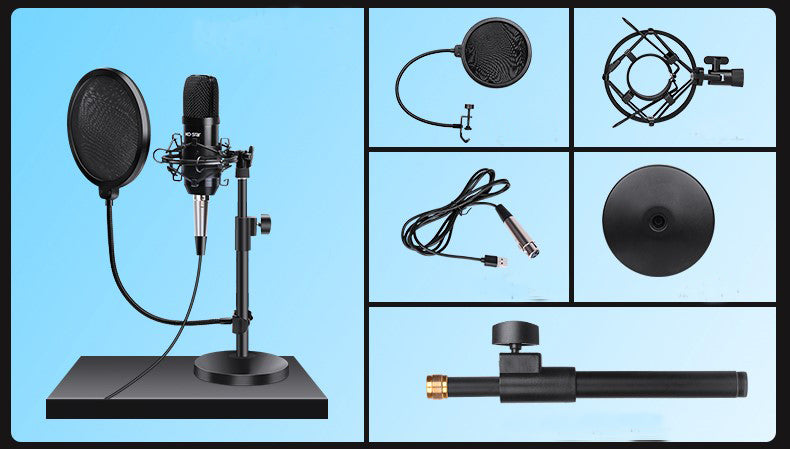 Ko-star M-620 Desktop Usb Microphone For Gaming,LiveBroadcast,Recording