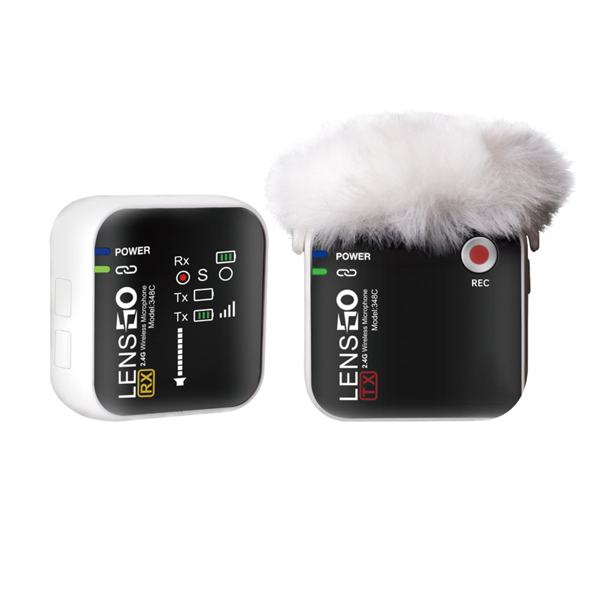 LENSGO 348C Wireless Lavalier Microphone