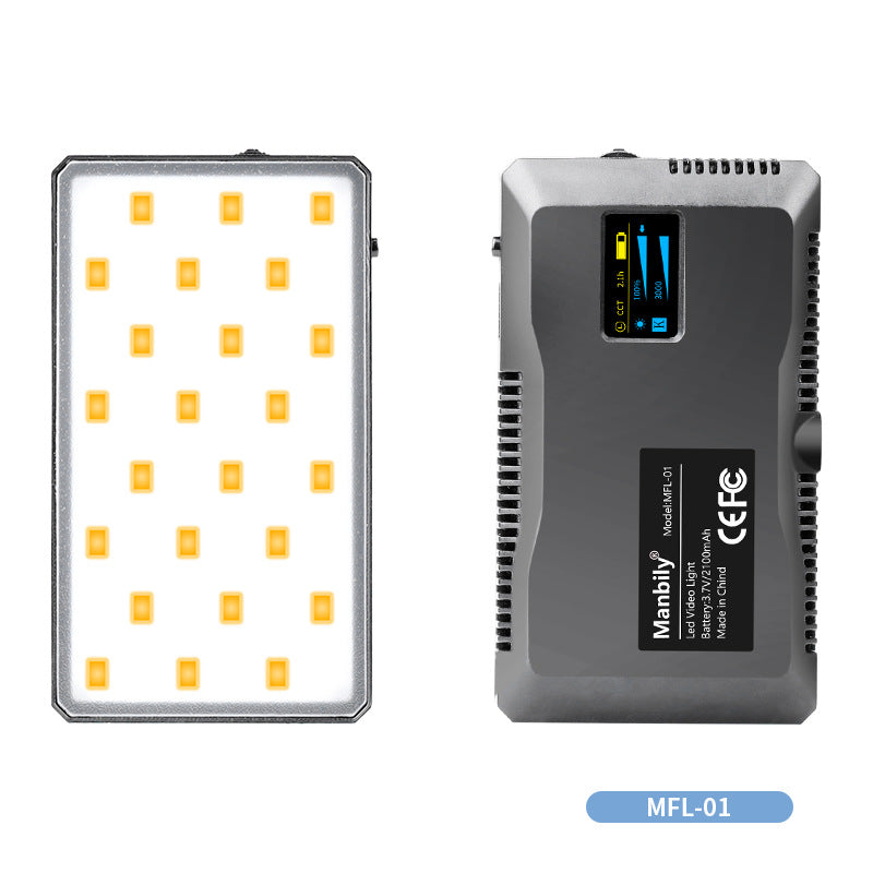 Manbily MFL-01 Photographic Light Bi-color LED Video Lighting