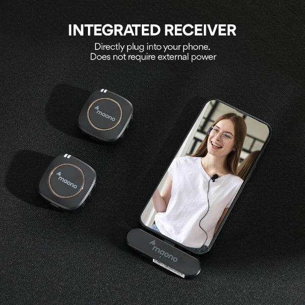 MAONO WM820 B2 Dual-Person Compact Wireless System