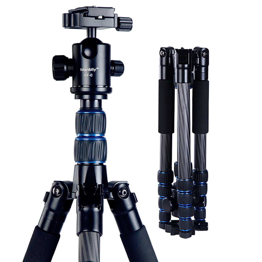 Manbily CZ-302 Professional Carbon Fiber Tripod Monopod