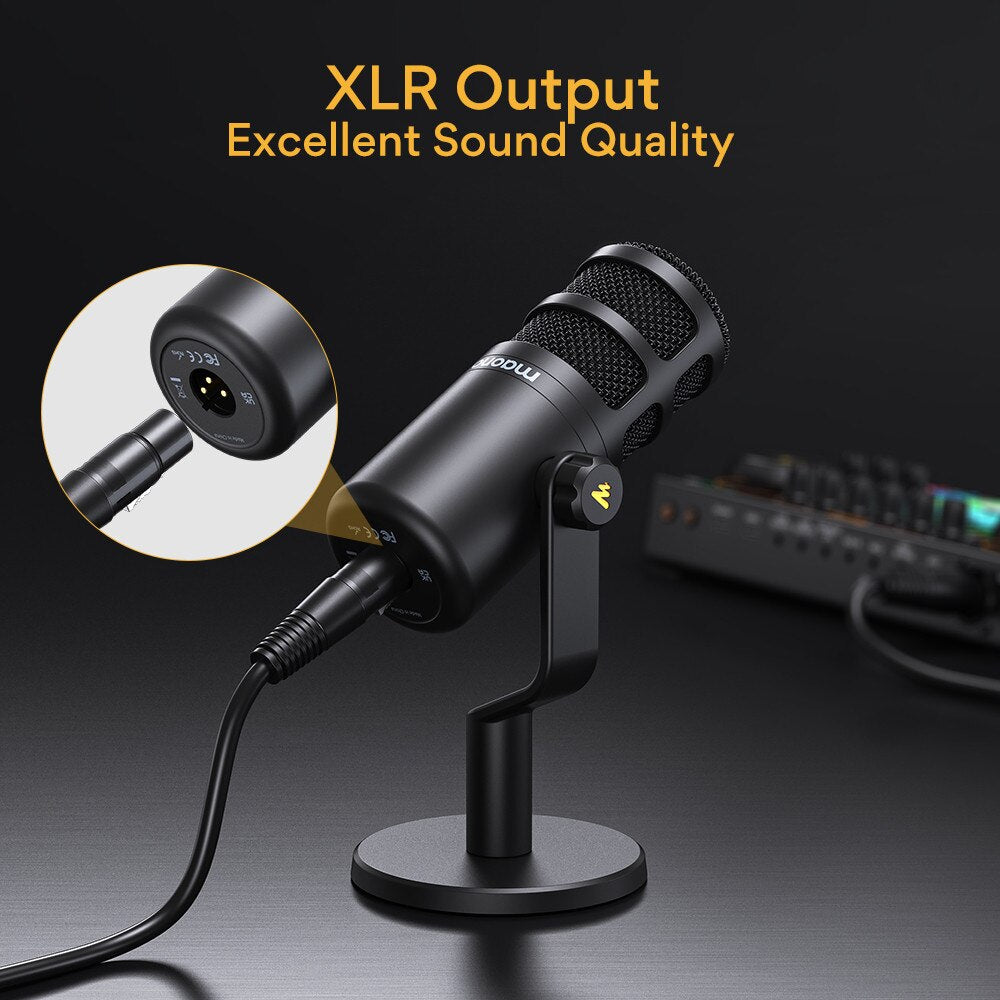 MAONO PD100 Podcaster Dynamic XLR /USB-C Microphone
