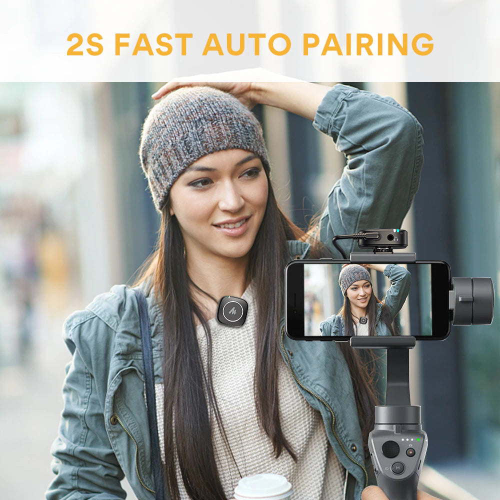 MAONO WM820 A1 Compact Wireless Microphone System