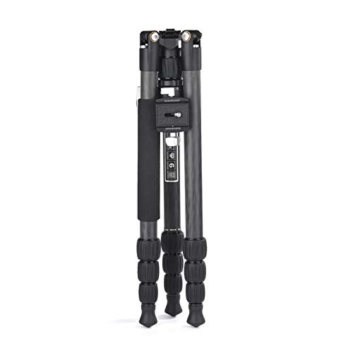 Marsace ET-1541T Carbon Fiber Camera Portable Travel Tripod Kit