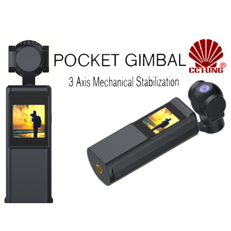 P6A Mini Handheld Gimbal Camera for Vlog video Youtube