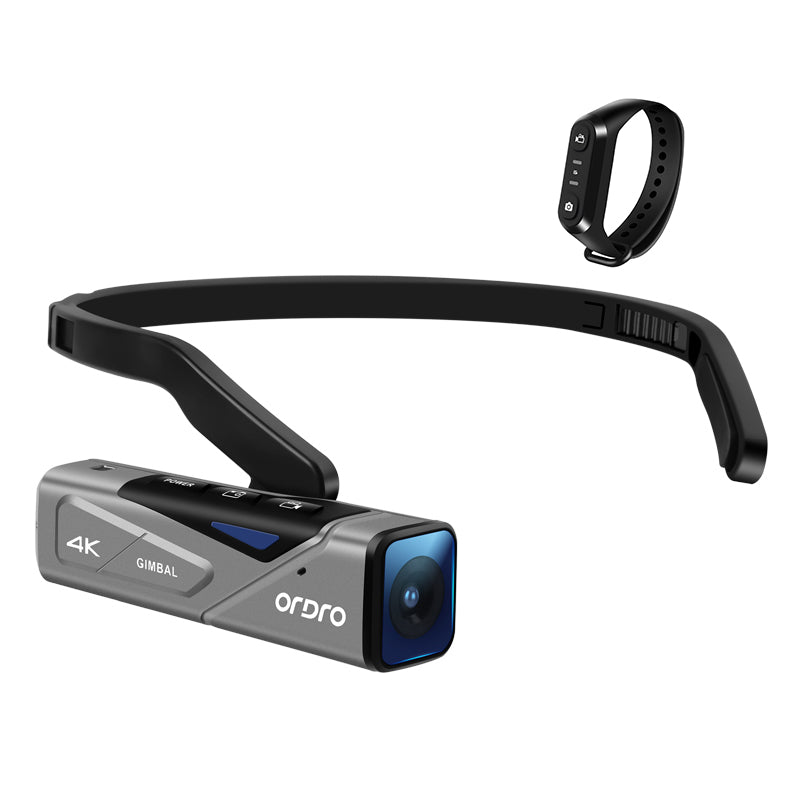Ordro EP7 YouTube Video Vlog Head-mounted Wearable Camera