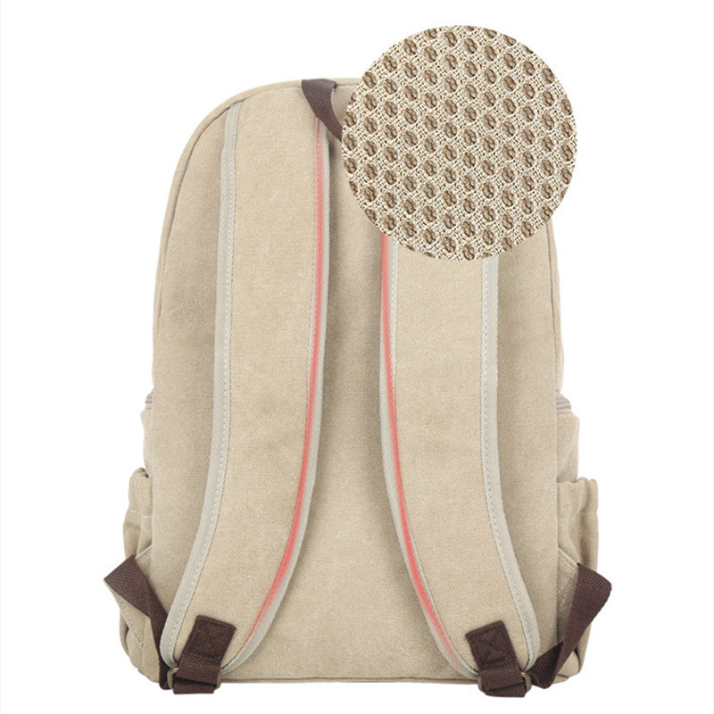 PROWELL DC22022 Vintage Canvas DSLR Camera Backpack