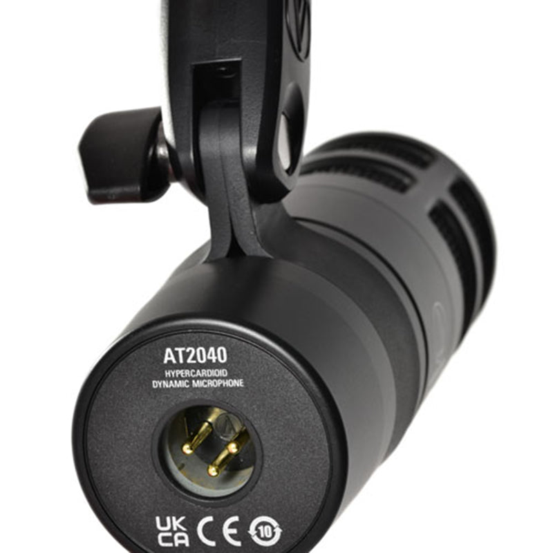 Audio Technica AT2040 Noise Reduction Super Cardioid Dynamic Microphone