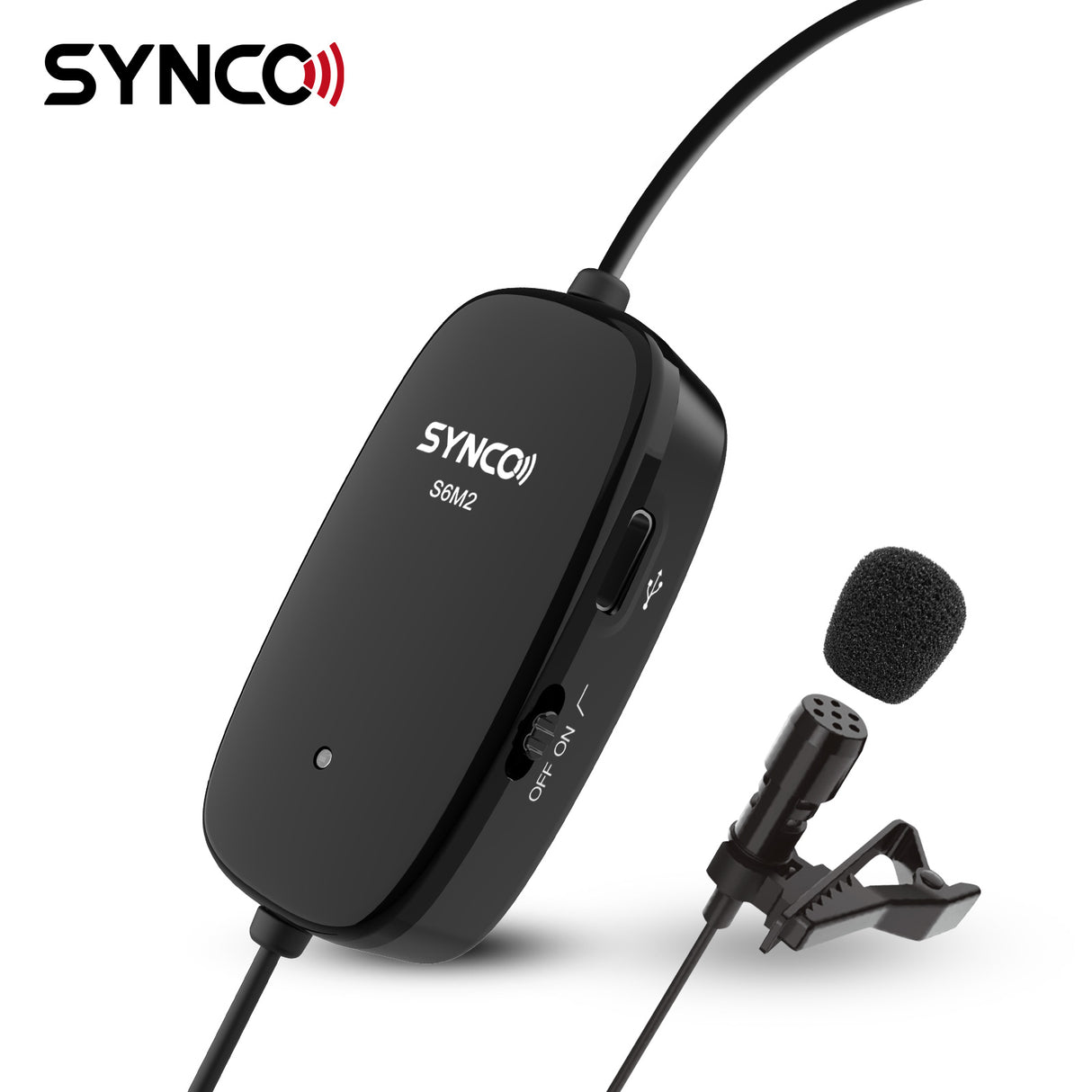 SYNCO S6E/S6M2/S8 Condenser Lavalier Microphone