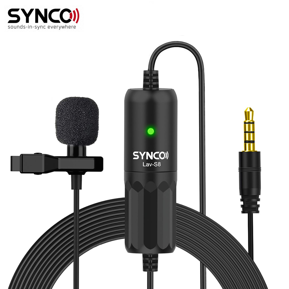 SYNCO S6E/S6M2/S8 Condenser Lavalier Microphone