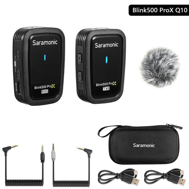 Saramonic Blink500 ProXQ 2.4GHZ Dual Channel wireless Microphone