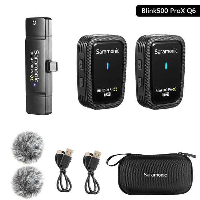 Saramonic Blink500 ProXQ 2.4GHZ Dual Channel wireless Microphone