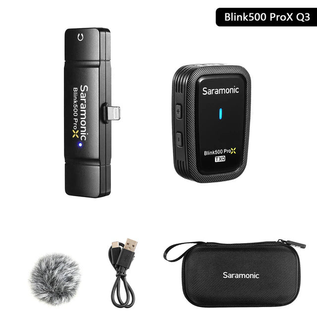 Saramonic Blink500 ProXQ 2.4GHZ Dual Channel wireless Microphone