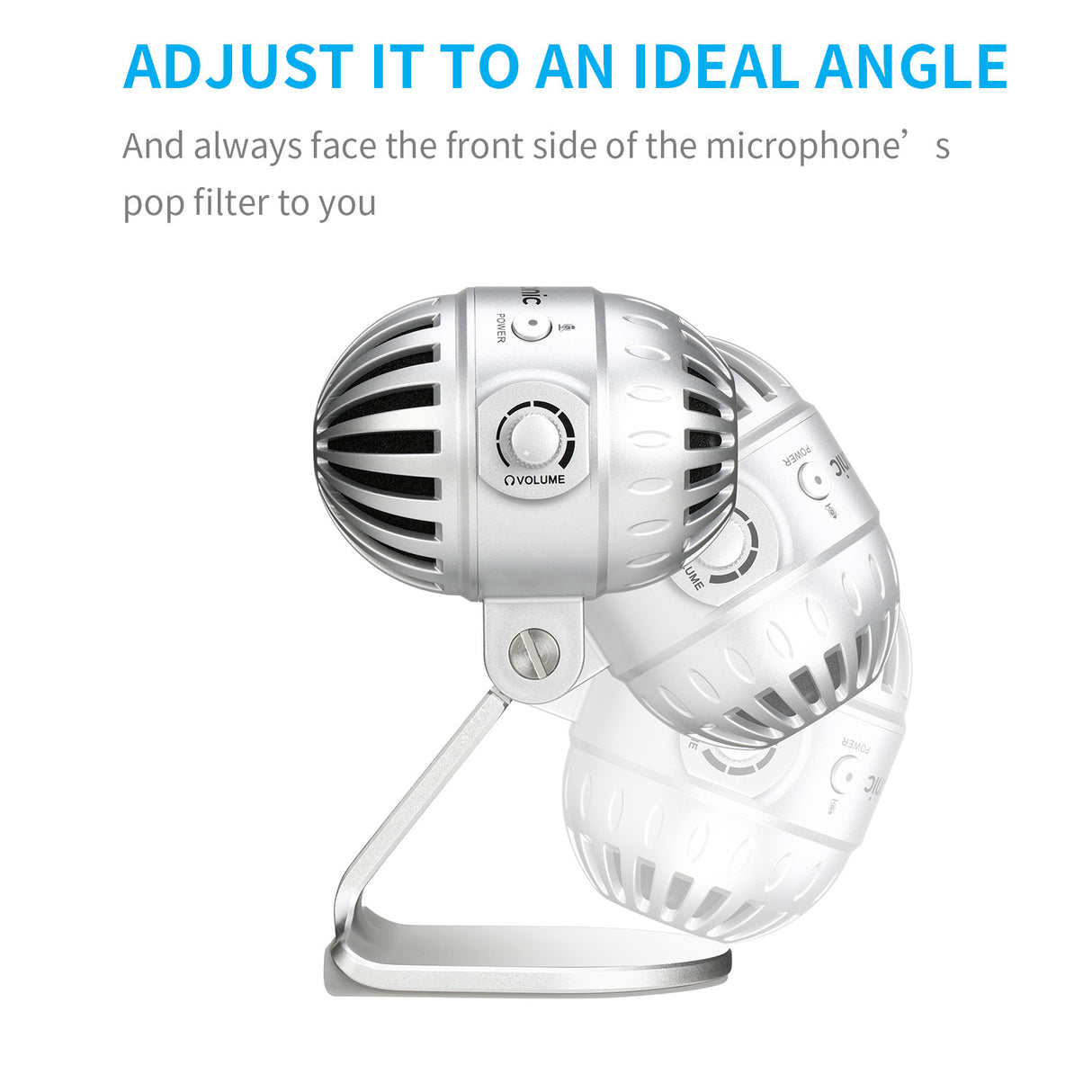 Saramonic MTV550 Professionelles kabelgebundenes Desktop-Mikrofon