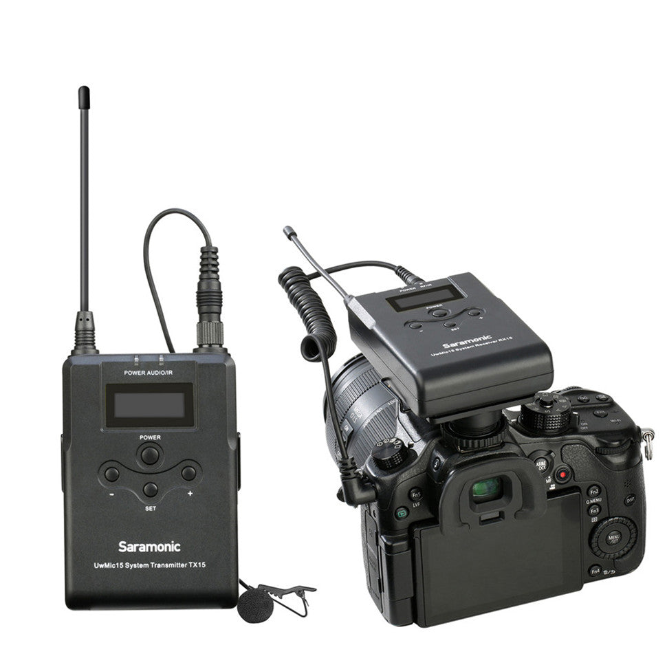 Saramonic UwMic15 Wireless Lavalier Microphone