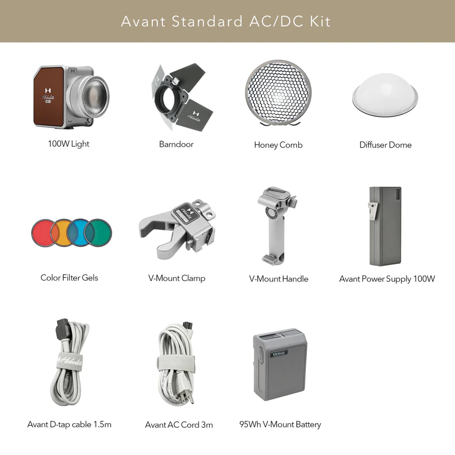 HOBOLITE Avant 100W Bi-Color Portable photographic LED light for video studio