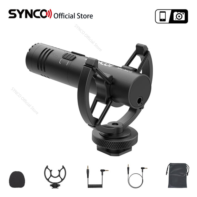 Synco M1S/M2S Microphone for Smartphone Camera