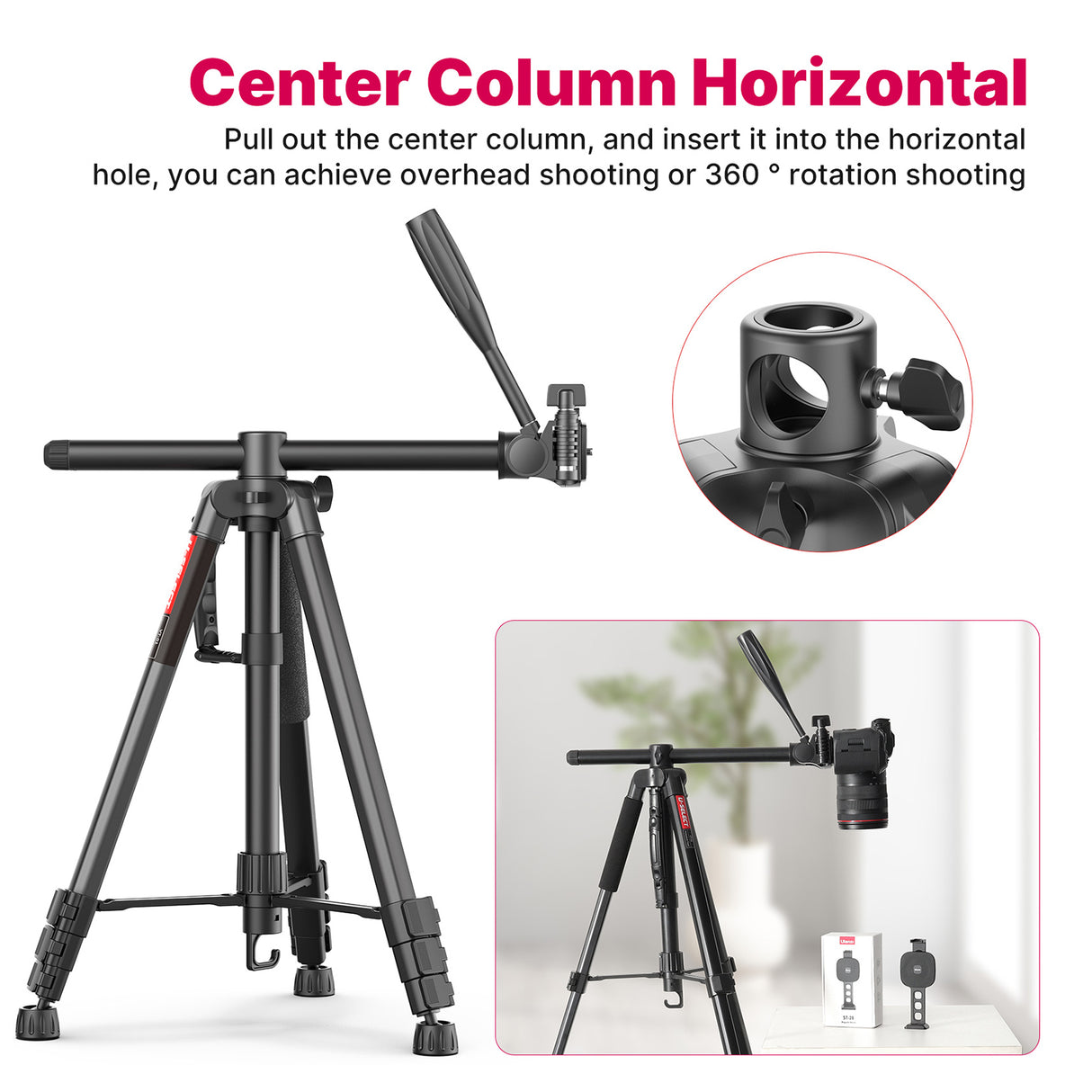 Ulanzi U-Select VT-01 Multifunction Tripod For DSLR Camera