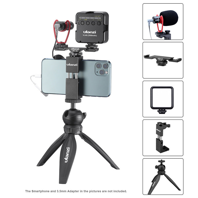 UALNZI Combo 9 Smartphone Video vlog Kit