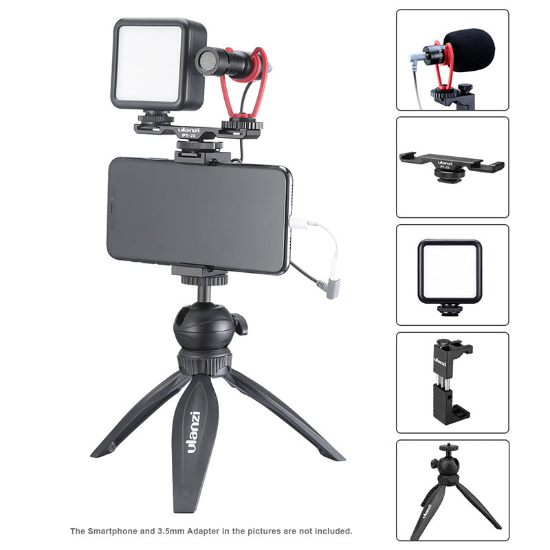 UALNZI Combo 9 Smartphone Video vlog Kit