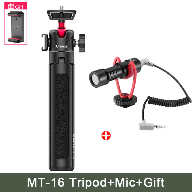 Ulanzi MT-16 Extend Tablet Tripod with Cold Shoe For Microphone