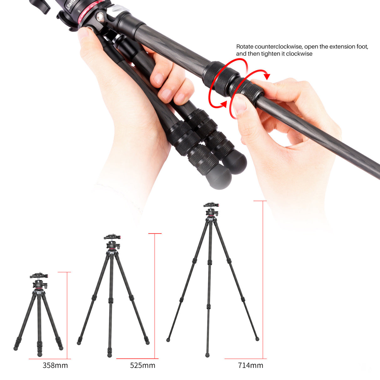 Ulanzi MT-21 Stand 360° Panoramic Photography Tripod