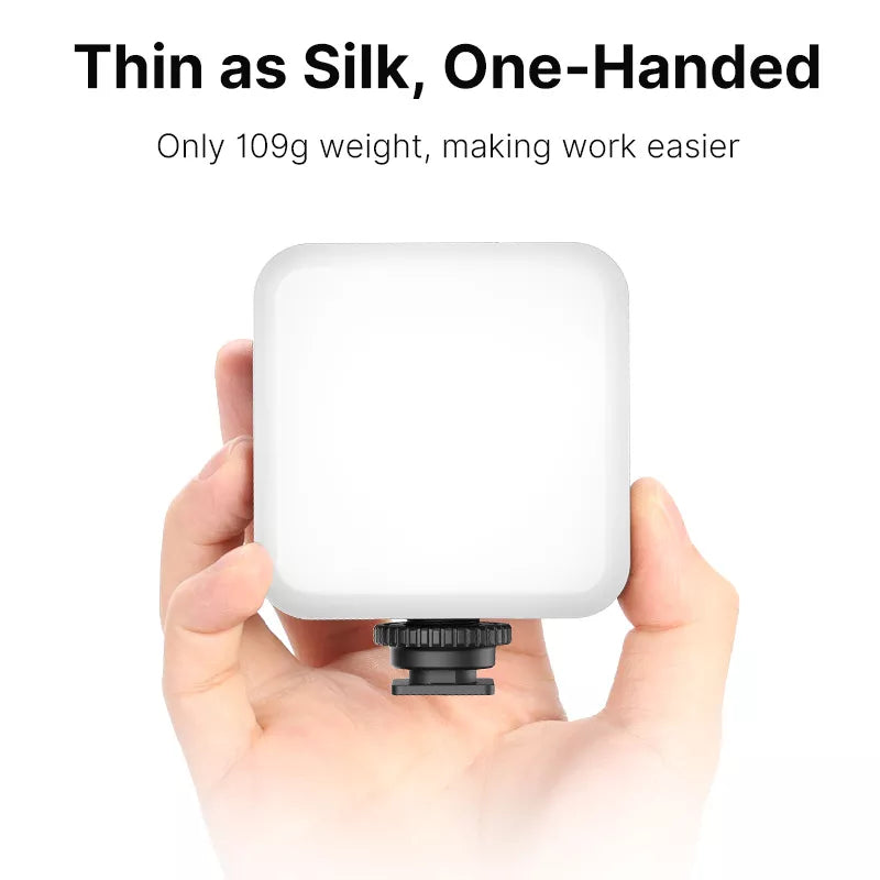 Ulanzi VL61 8W Mini RGB Video Light with Diffuser