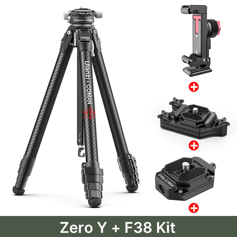 Ulanzi and Coman Zero Y Lightweight Travel Tripod