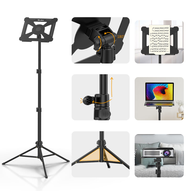 VIJIM LT01 Pianno Laptop Foldable Tripod With Tray