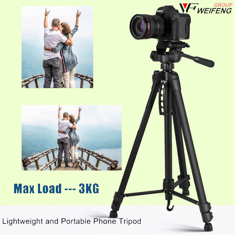 WeiFeng WT3560 Travel Portable DSLR Camera Tripod