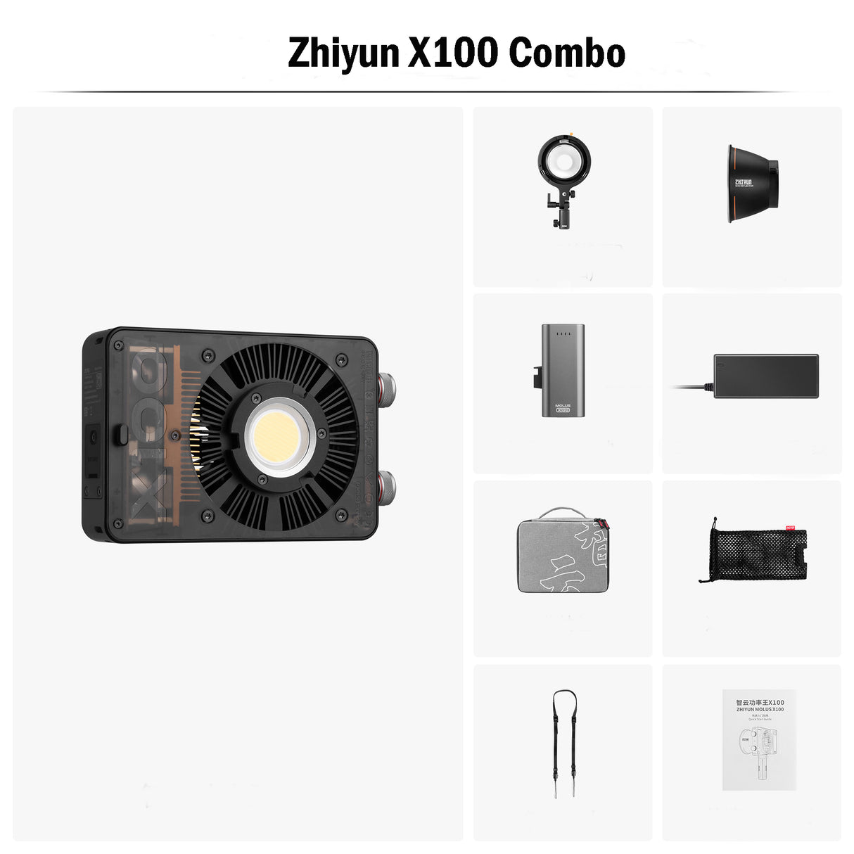 ZhiYun MOLUS X100 Powerful COB Pocket Light
