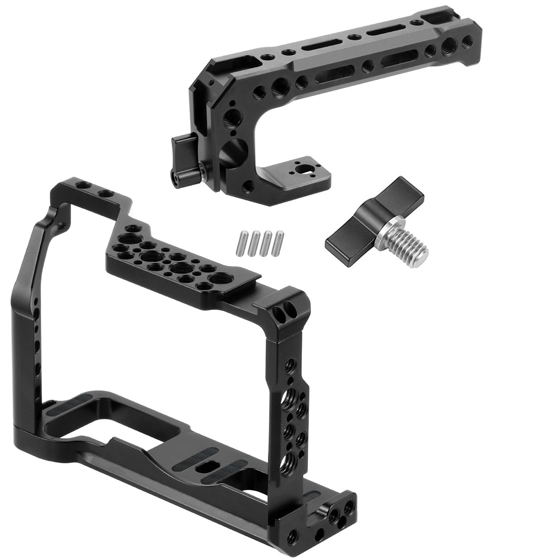 Feichao Fujifilm XT2 XT3 Top Handle Dslr Camera Cage Stabilizer Rig