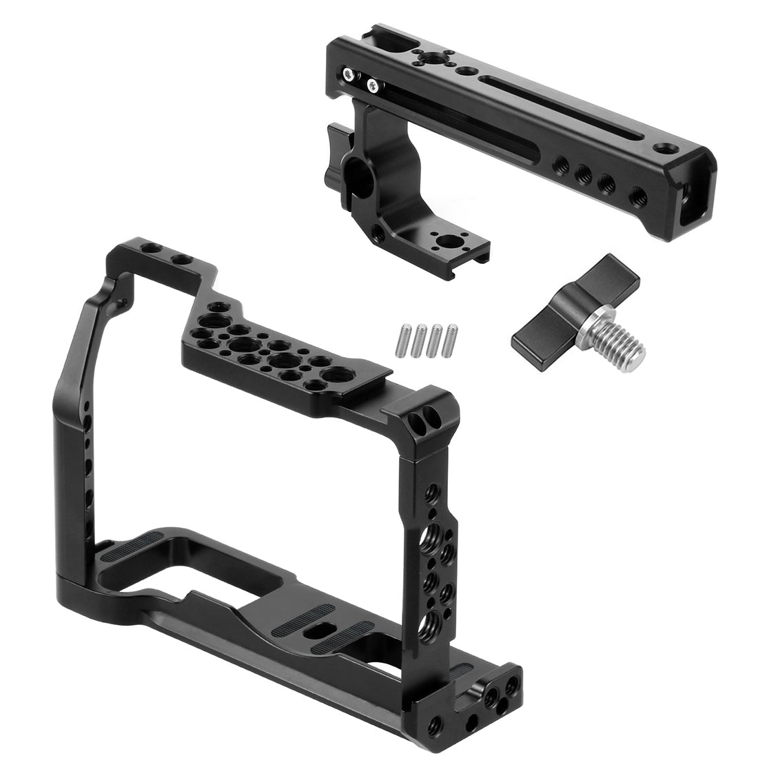 Feichao Fujifilm XT2 XT3 Top Handle Dslr Camera Cage Stabilizer Rig