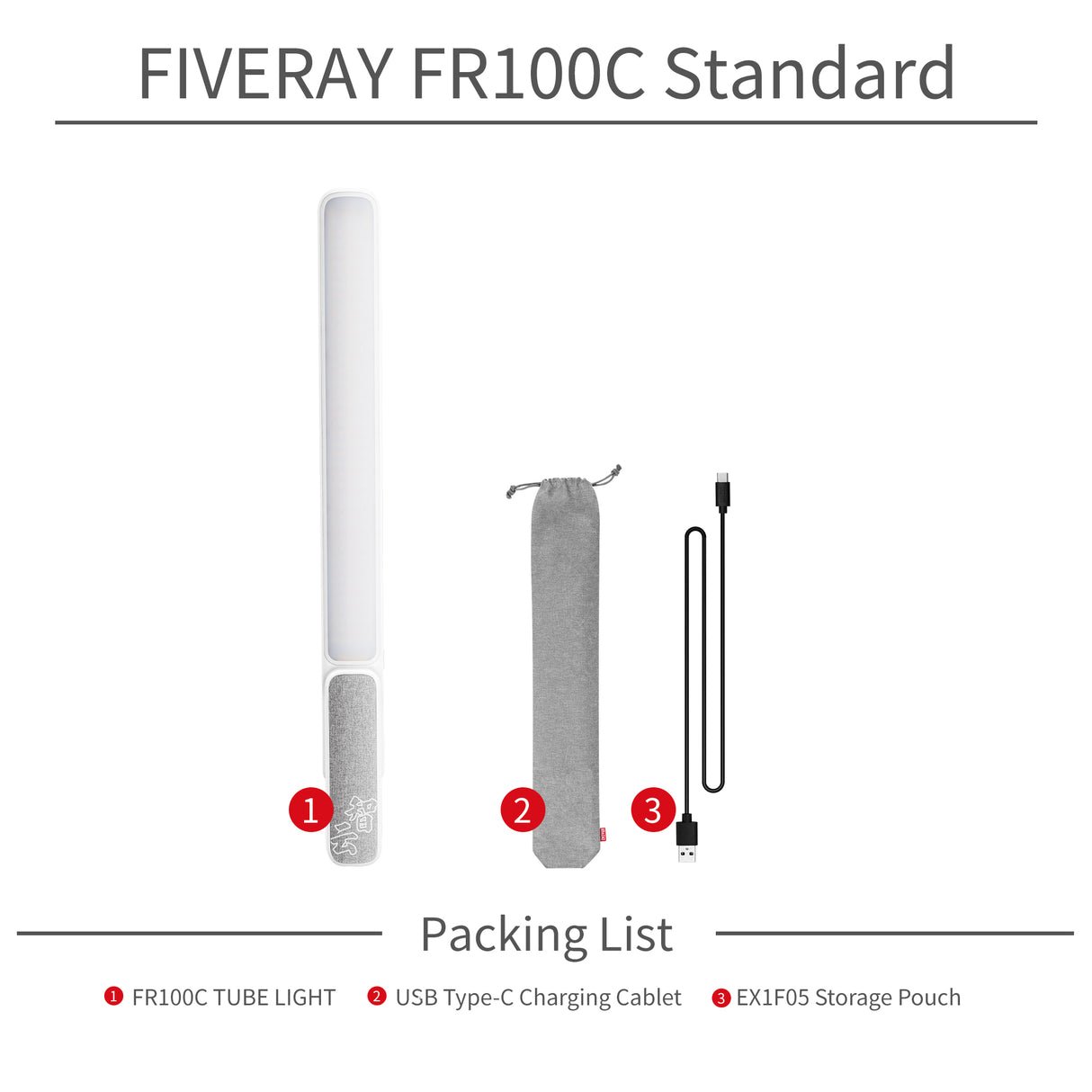 ZHIYUN FIVERAY FR100C Handheld LED 100W Light Wand