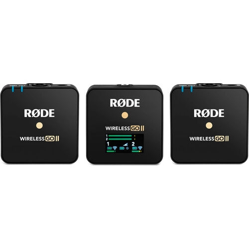 Rode Wireless Go II Professional Wireless Lavalier Dual Channel Microphone