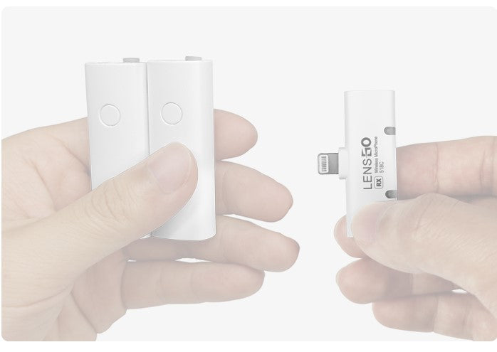 LENSGO 518C Wireless Lavalier Microphone