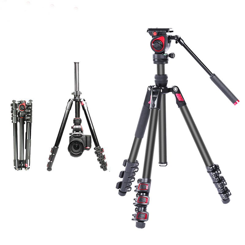 Miliboo MUFA-BK/MUFB-BK Photographic Fluid Head Tripod