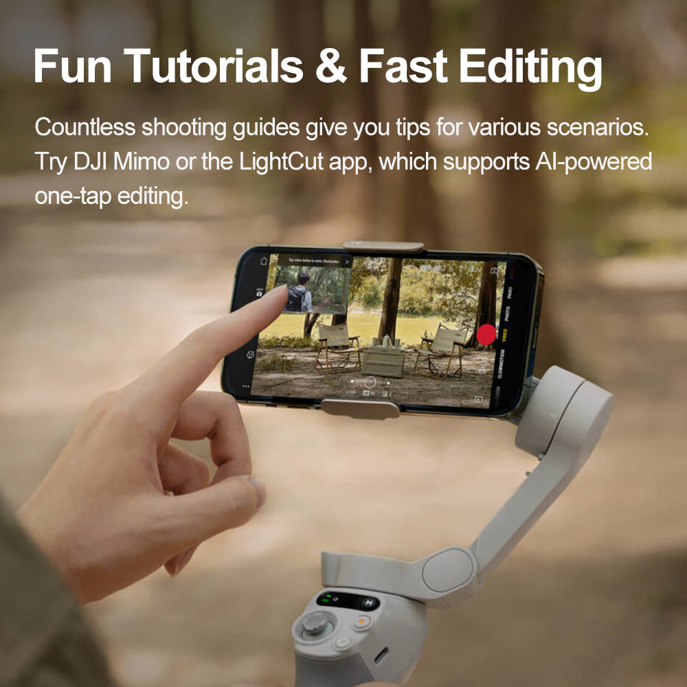 DJI Osmo Mobile SE 3-Axis Gimbal Smartphone Stabilizer