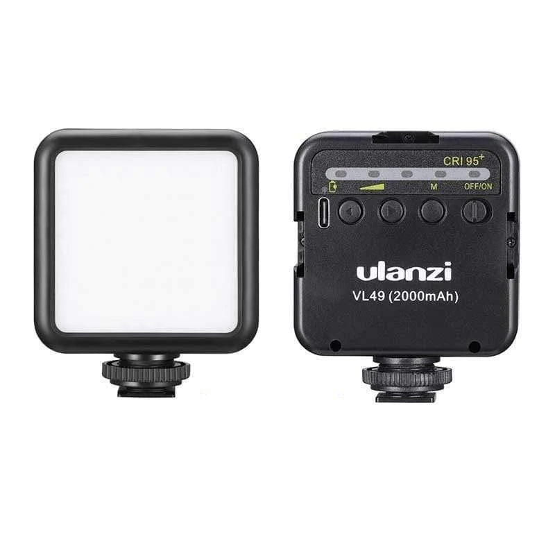 Ulanzi VL49 Rechargeable Video Lights Mini LED Camera Light