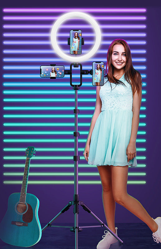 MOMAX TR9 Smartphone VLog Livestream Gear Stand Kit