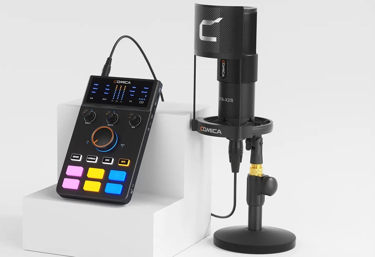 COMICA Launches ADCaster C1-K1 Live Singing Sound Card Set