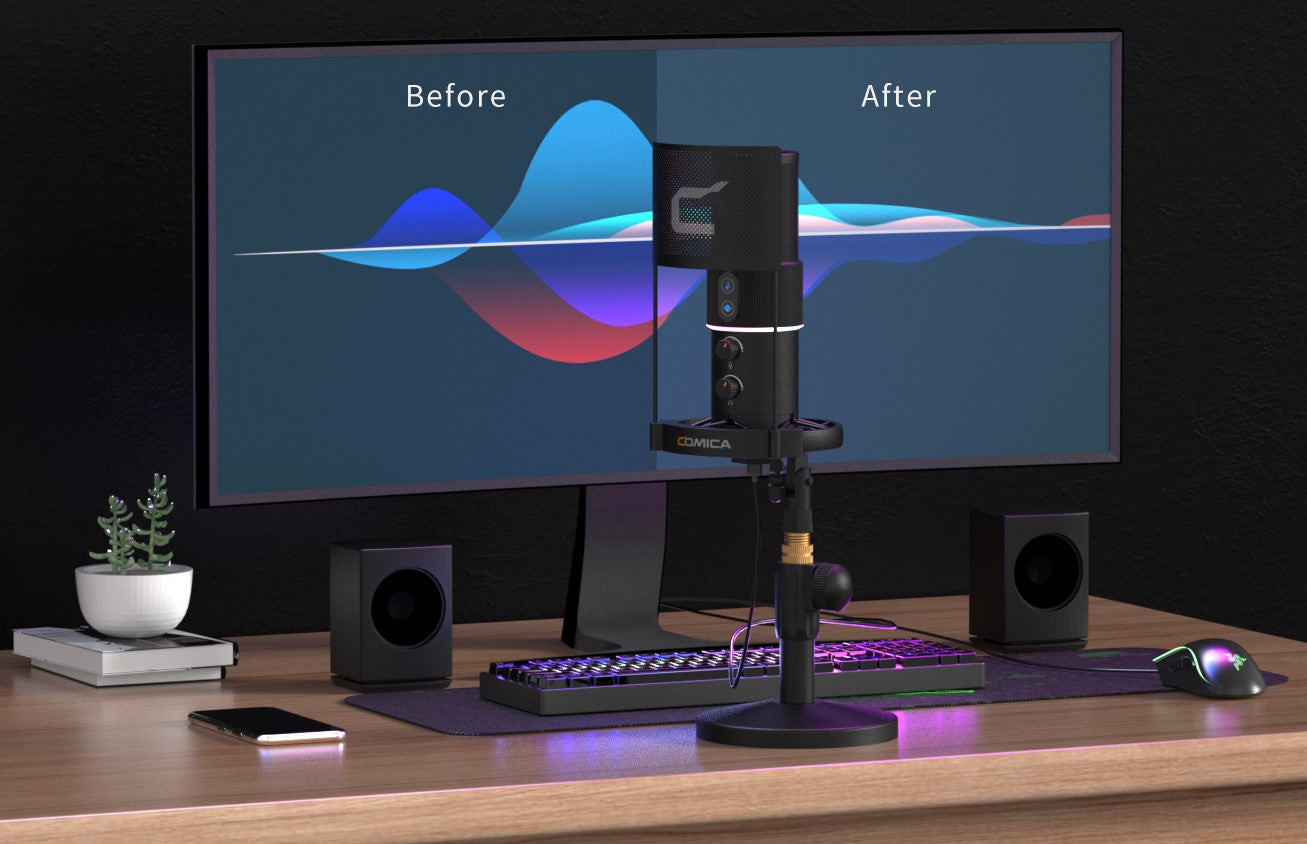 Comica Launches a New USB Microphone - STA-U2, Upgrading Live and Recording Experience