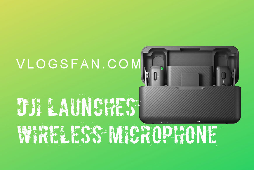 DJI Launches AST01 Studio Wireless Microphone