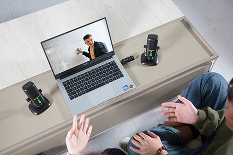 Say goodbye to wire troubles! Saramoni SR-MV 2000W Redefines Desktop USB Microphone