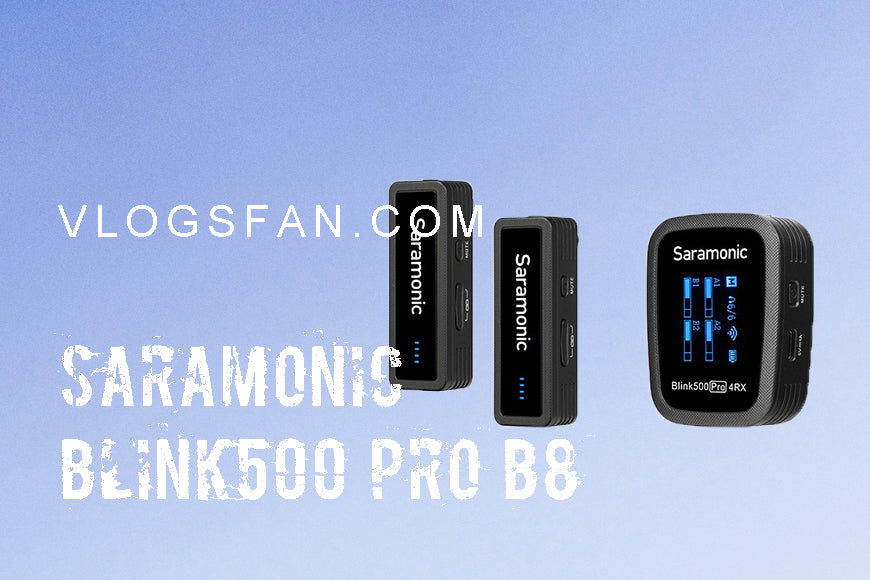 Saramonic 2.4GHz Quad Blink500 Pro B8 Officially Released