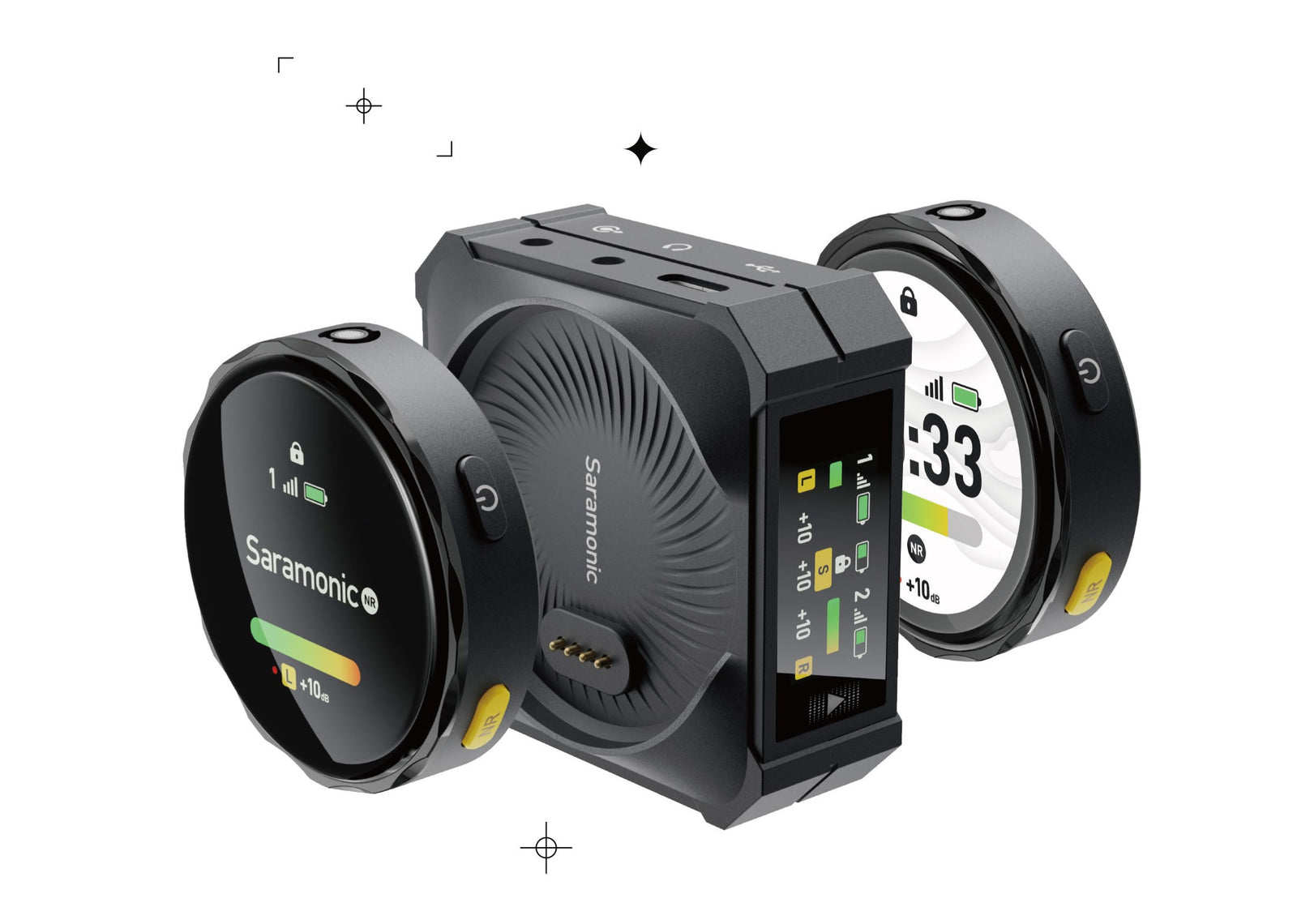 Saramonic BlinkMe: The First Full Touch Screen Wireless Microphone