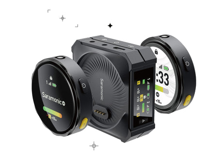 Saramonic BlinkMe: The First Full Touch Screen Wireless Microphone