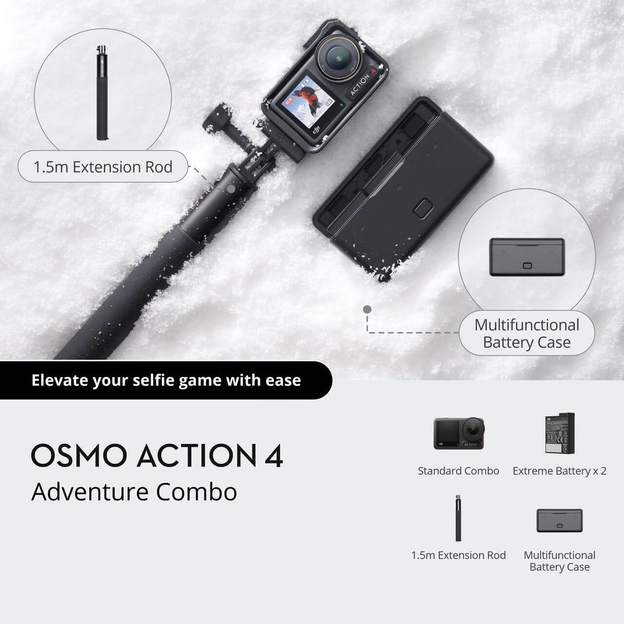 DJI Osmo Action 4 Waterproof Action Camera