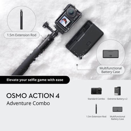 DJI Osmo Action 4 Waterproof Action Camera
