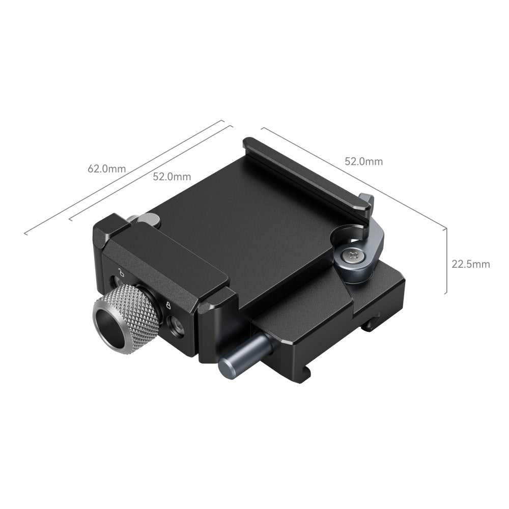 SmallRig Arca-Swiss Mount Plate，Extended vertical Arm for DJI RS 3 Mini
